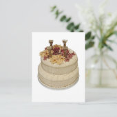 Carte Postale Colonnes de gâteau mariages (Debout devant)