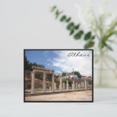 Carte Postale colonnes de l'agora (Debout devant)