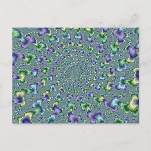 Carte Postale Colonnes de pédale - Fractal (Devant)