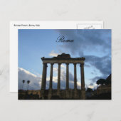 Carte Postale colonnes du forum (Devant / Derrière)