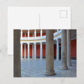 Carte postale Colonnes grecques (Devant / Derrière)