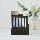 Carte Postale colonnes romaines (Debout devant)