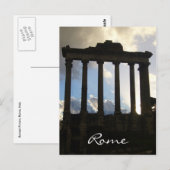 Carte Postale colonnes rome (Devant / Derrière)