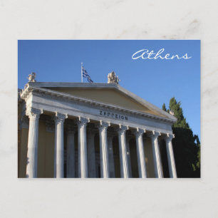 Carte Postale colonnes zappeion