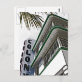 Carte Postale Colony Hotel, Miami (Devant / Derrière)