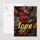 Carte postale Color Harmony Love (Devant / Derrière)