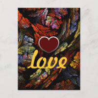Carte postale Color Harmony Love