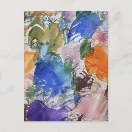 Carte Postale Color Splash (Devant)