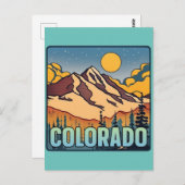 Carte Postale Colorado (Devant / Derrière)