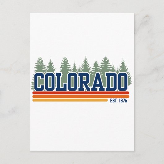 CARTE POSTALE COLORADO (Devant)