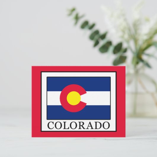 Carte Postale Colorado (Debout devant)
