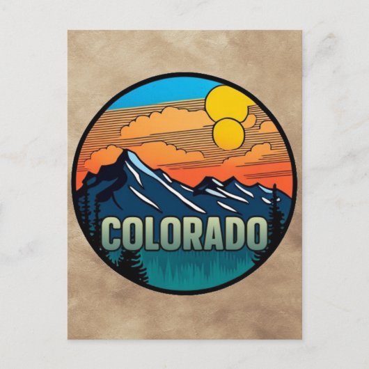 Carte Postale Colorado (Devant)