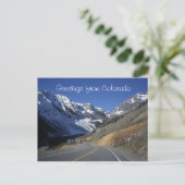Carte postale Colorado (Debout devant)