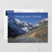 Carte postale Colorado (Devant / Derrière)