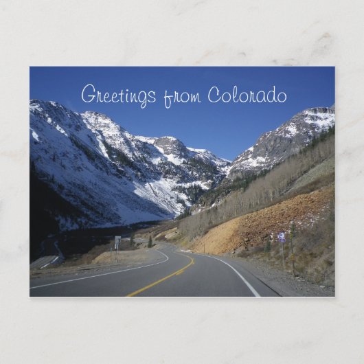 Carte postale Colorado (Devant)