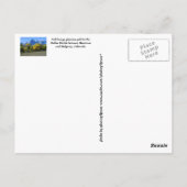 Carte postale Colorado (Dos)