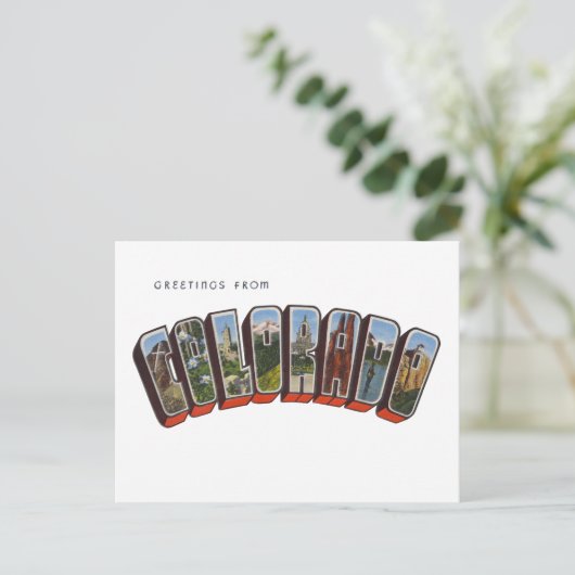 Carte Postale Colorado (Debout devant)