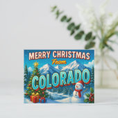 Carte postale Colorado (Debout devant)