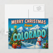 Carte postale Colorado (Devant / Derrière)