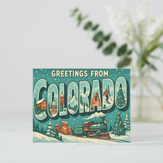 Carte postale COLORADO (Debout devant)
