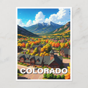 Carte Postale Colorado à l'automne
