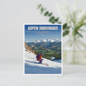Carte Postale Colorado Aspen Snowmass Ski (Debout devant)