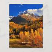 Carte Postale Colorado automne (Devant)
