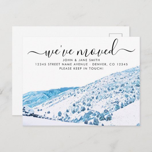 Carte postale Colorado Moving Faire-part (Devant / Derrière)