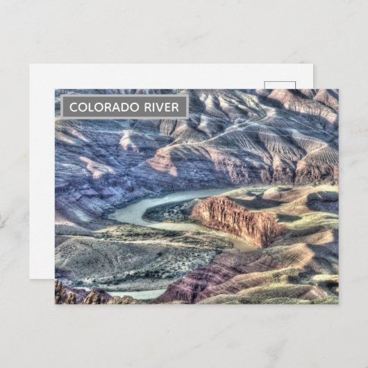 Carte Postale Colorado River (Devant / Derrière)