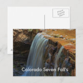 Carte Postale Colorado Seven Fall's POST CARD (Devant / Derrière)
