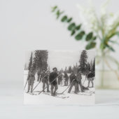 Carte Postale Colorado Skiers, 1910 (Debout devant)