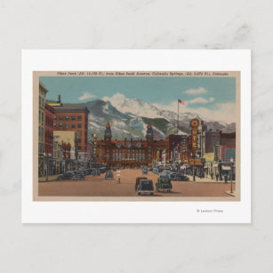 Carte Postale Colorado Springs, CO