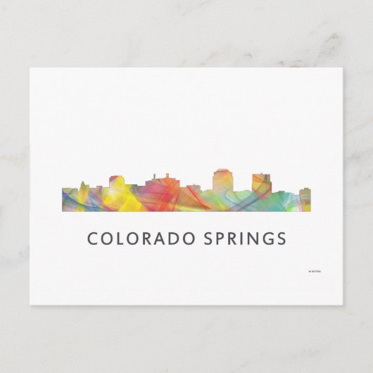 CARTE POSTALE COLORADO SPRINGS WB1 - (Devant)