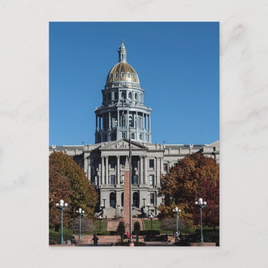 Carte Postale Colorado State Capitol Building - 2015 (Devant)