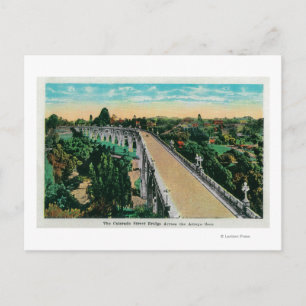 Carte Postale Colorado Street Bridge de l'autre côté de l'Arroyo