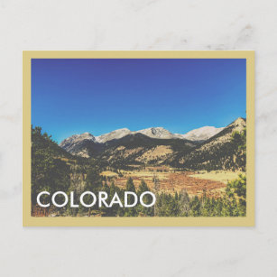Carte Postale Colorado vintage