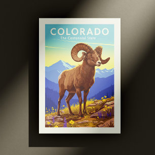 Carte Postale Colorado vintage