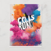 Carte Postale coloré (Devant)