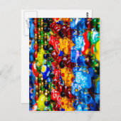 Carte Postale Coloré Murano (Devant / Derrière)