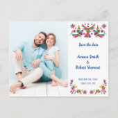 CARTE POSTALE COLORÉ OTOMI MEXICAN ENREGISTRER LA DATE (Devant)