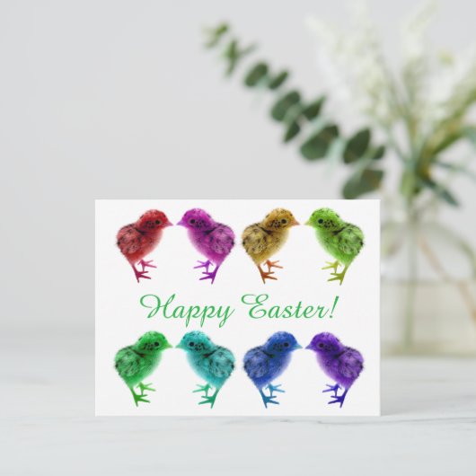 Carte Postale Coloré, Puits arc-en-ciel (Debout devant)