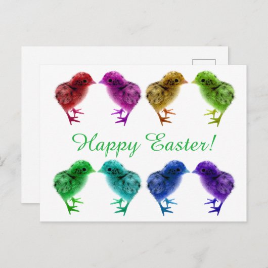 Carte Postale Coloré, Puits arc-en-ciel (Devant / Derrière)