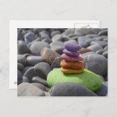Carte Postale Colored stones (Devant / Derrière)