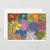 Carte postale colorée (Devant / Derrière)