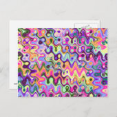 Carte postale colorée (Devant / Derrière)