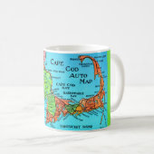 Carte postale colorée Cape Cod Carte Mug (Devant droit)