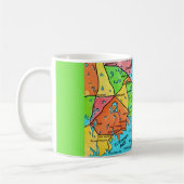 Carte postale colorée Cape Cod Carte Mug (Gauche)