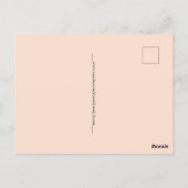 Carte postale colorée de Caroline du Sud (Dos)