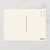 Carte postale colorée de Nassau (Dos)