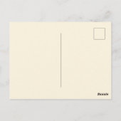 Carte postale colorée des Îles Vierges (Dos)